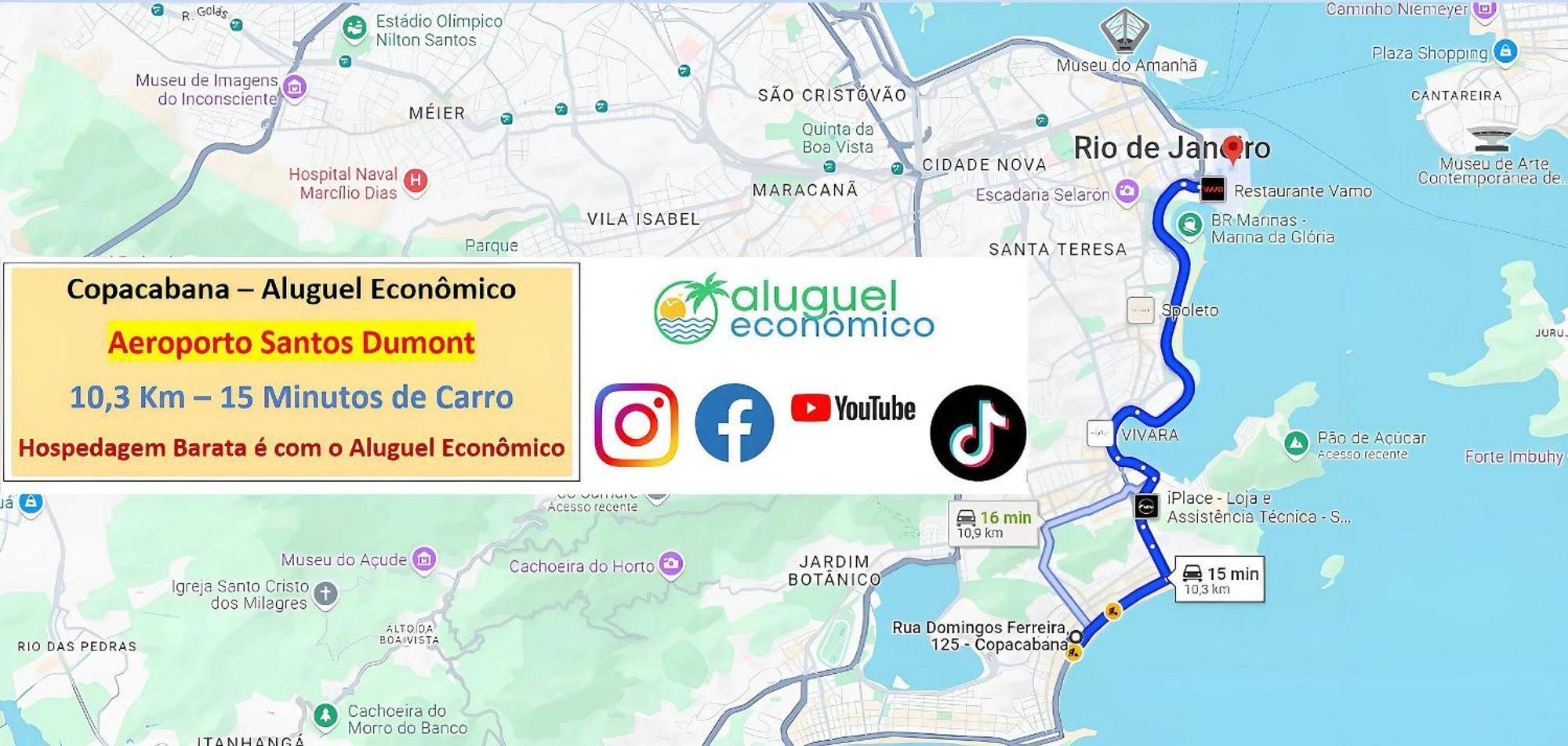 Copacabana - Apto 1122 - Aluguel Economico Apartamento *