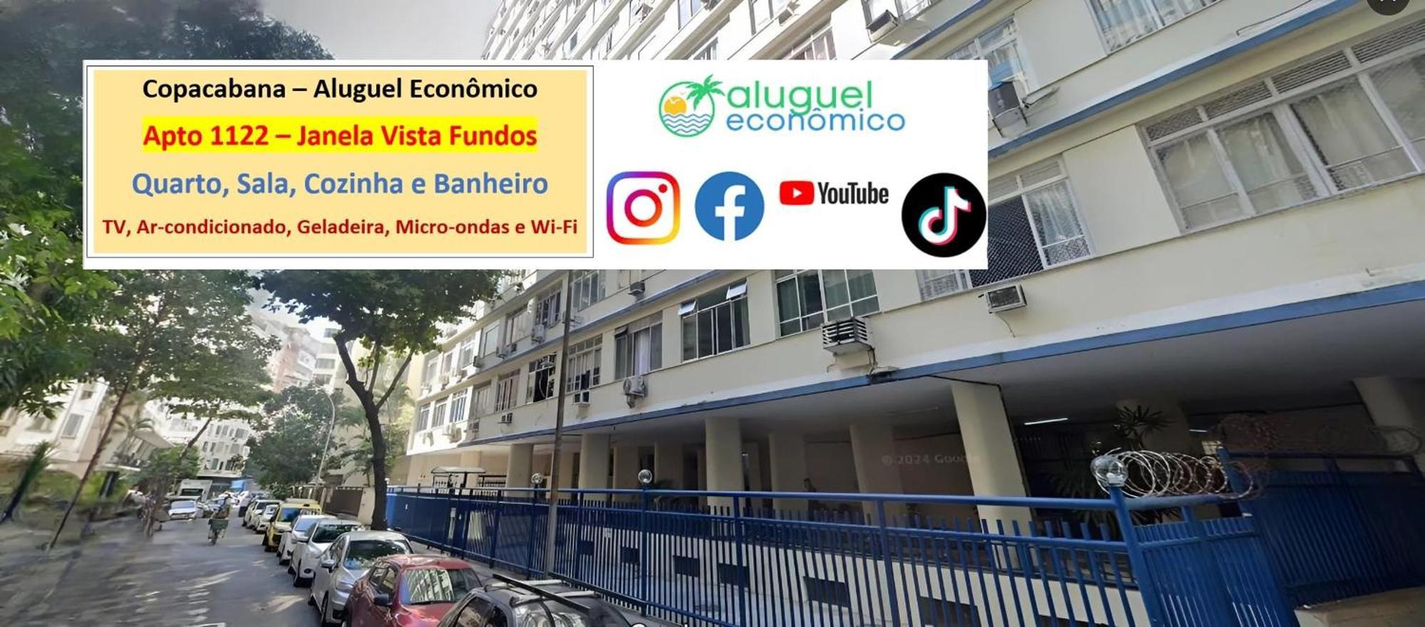 Copacabana - Apto 1122 - Aluguel Economico Río de Janeiro