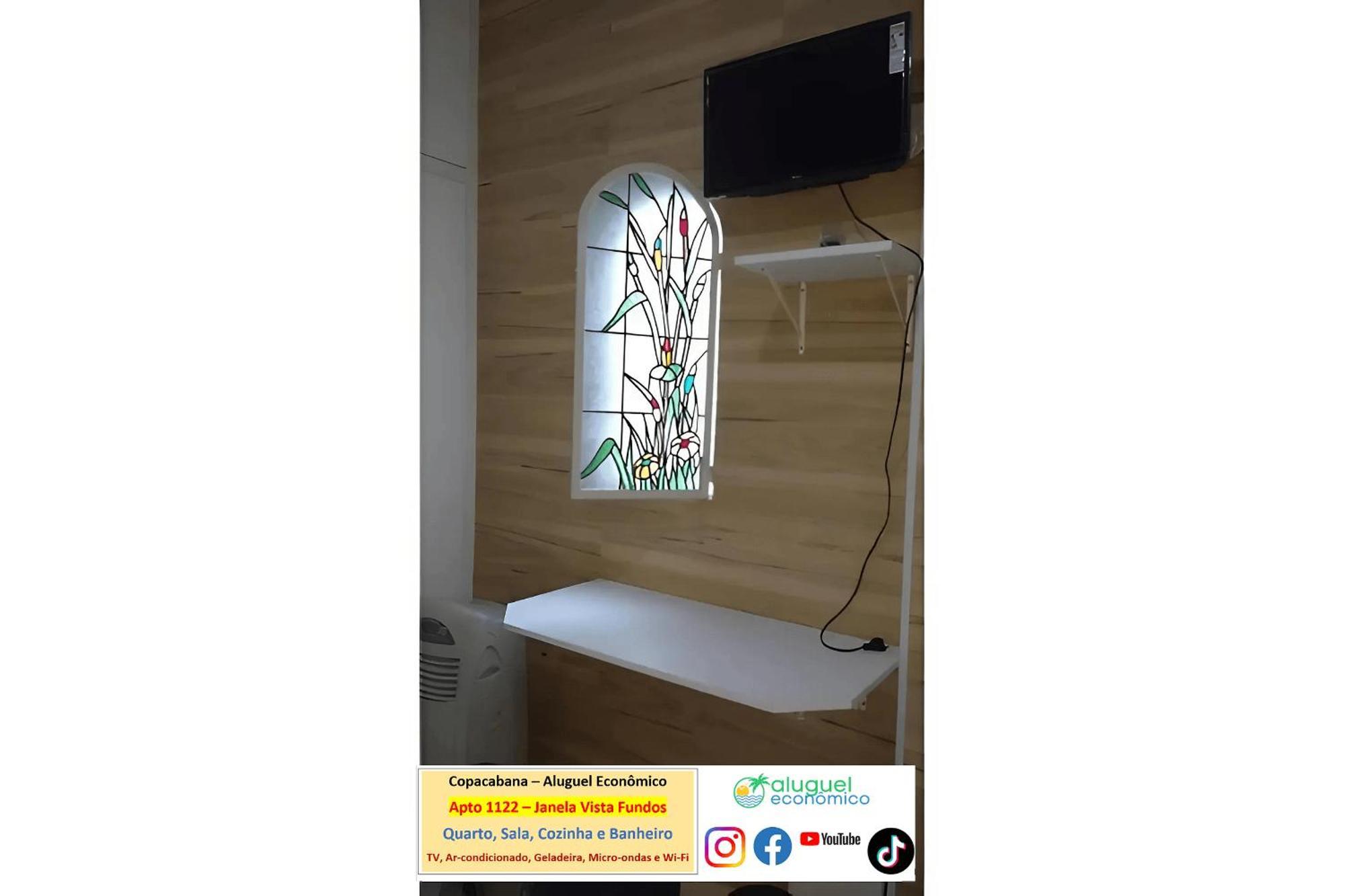 Copacabana - Apto 1122 - Aluguel Economico Apartamento