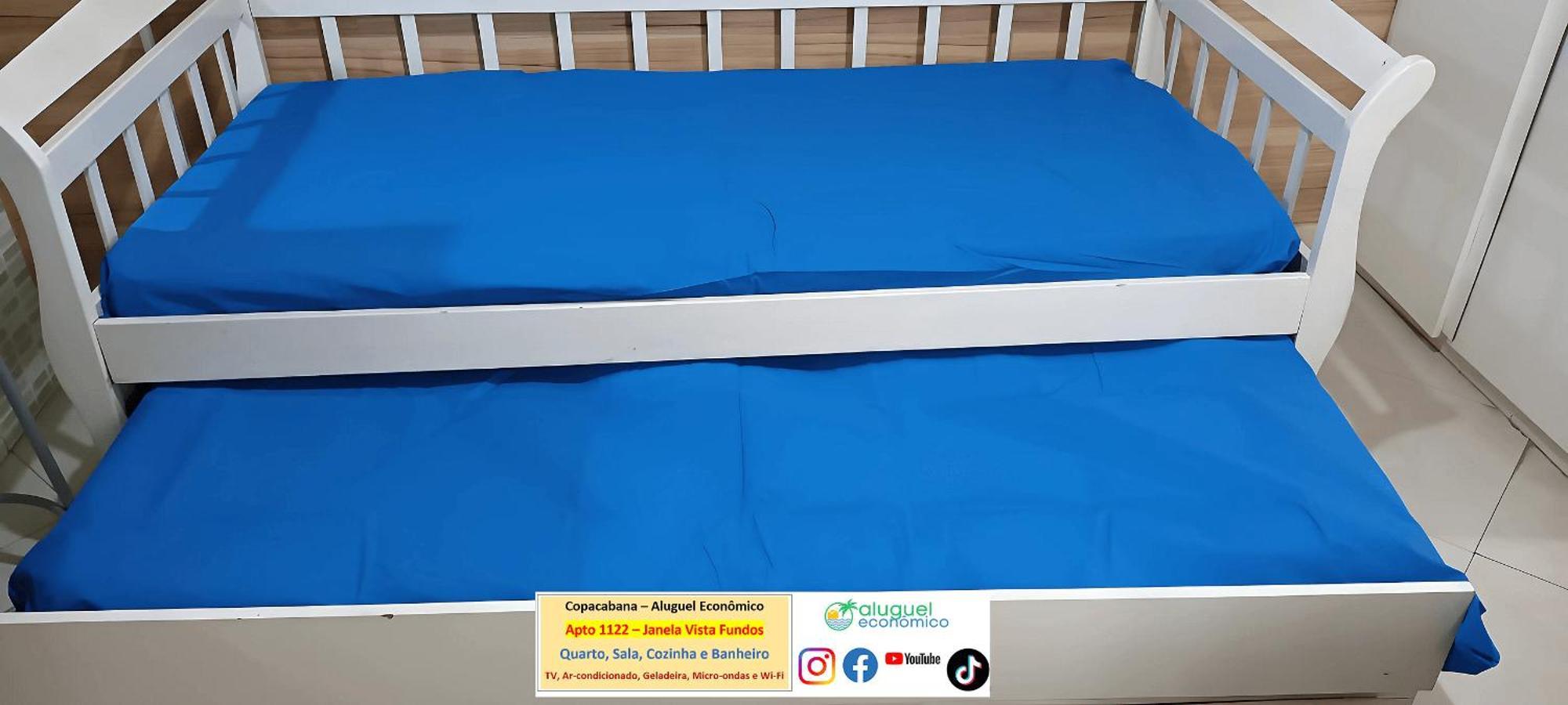 Apartamento Copacabana - Apto 1122 - Aluguel Economico *