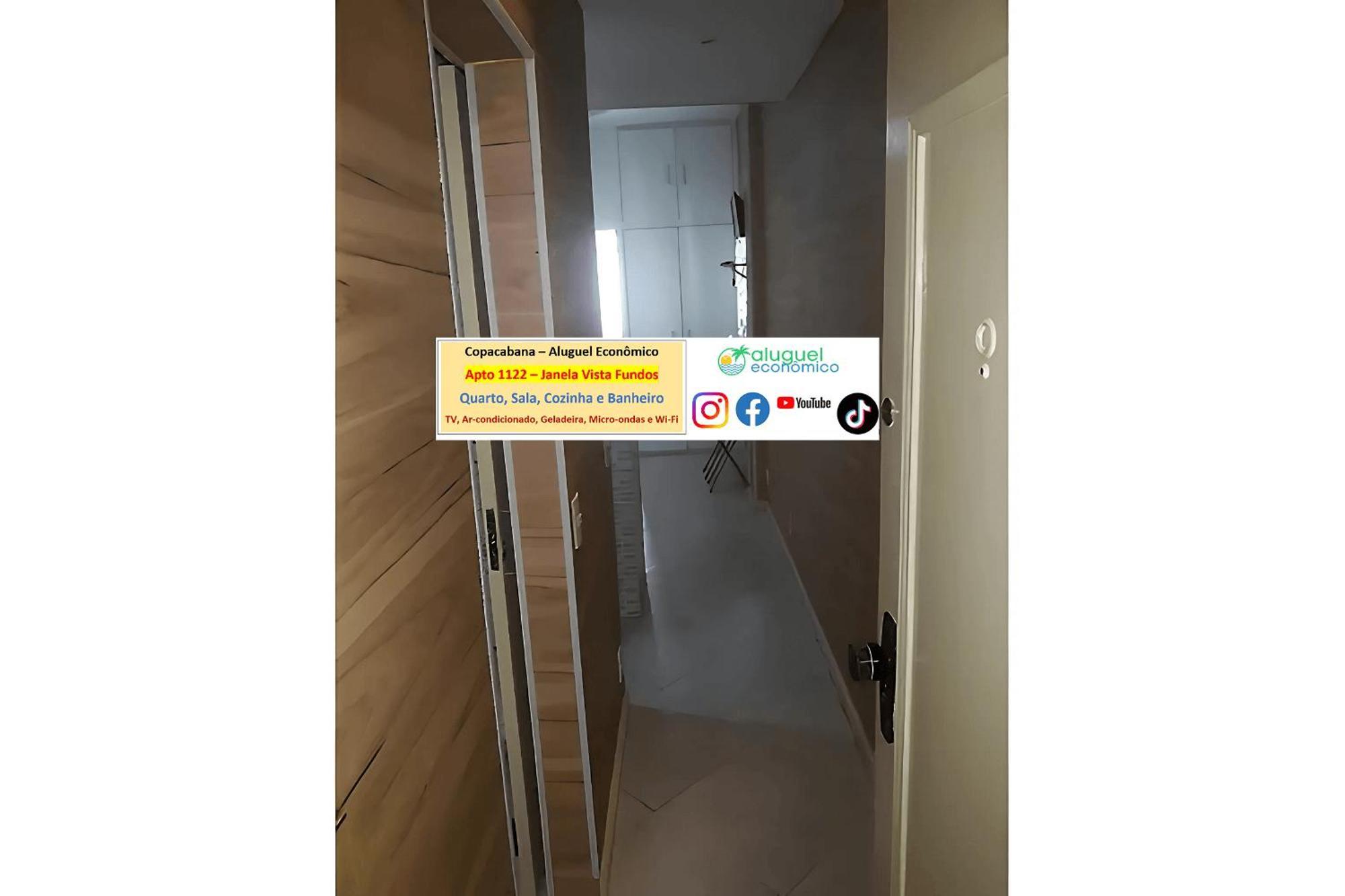 Copacabana - Apto 1122 - Aluguel Economico Apartamento *